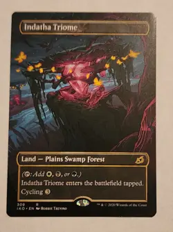 MTG - Indatha Triome (Showcase) - Ikoria: Lair of Behemoths Regular - NM/MINT - Image 1