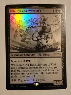 MTG - Ink-Eyes, Servant of Oni - Secret Lair Foil - NM/MINT Magic The Gathering - Image 1
