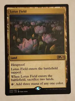MTG - Lotus Field - Core Set 2020 Regular - NM/MINT Magic The Gathering - Image 1