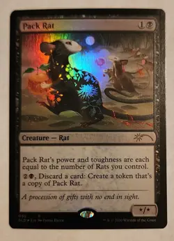 MTG - Pack Rat - Secret Lair Drop FOIL - NM/MINT Magic The Gathering - Image 1