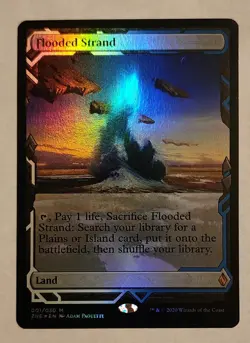 MTG - Flooded Strand - Zendikar Rising Expeditions FOIL - NM/MINT Magic - Image 1