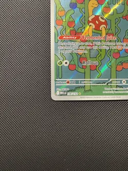 Pokemon TCG Shuckle 136/132 ME01: Mega Evolution Illustration Rare Near Mint - Image 5