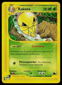 Pokemon Card - Kakuna Skyridge 70/144 Non Holo - Image 1