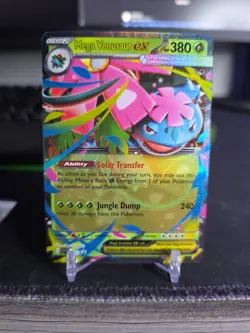 Mega Venusaur Ex Holo Mega Evolution Black Star Promo 013 Pokemon TCG - Image 1