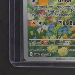 2023 POKEMON SV BLACK STAR PROMOS - SVP EN #088 PIKACHU ILLUSTRATION RARE - Image 4