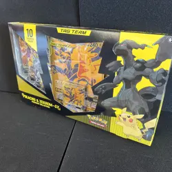 ‼Pokemon TCG Pikachu & Zekrom-GX Tag Team Premium Collection Box Sealed New! 820650809910 - Image 3