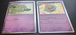 Cottonee MEP 018 Whimicott MEP 019 Cosmo Promo set Phantasmal Flames Pokemon NM - Image 2