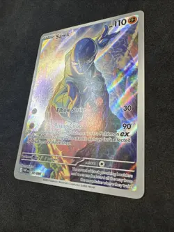 Sawk 130/086 - Pokemon TCG White Flare - NM Illustration Rare FULL ART - Image 3