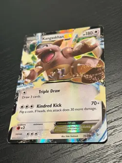Pokemon Kangaskhan EX 78/106 XY Flashfire Ultra Rare Holo - MP - Image 1