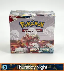 POKEMON TCG SWORD & SHIELD BATTLE STYLES SEALED BOOSTER BOX - Image 1