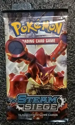 Pokemon XY Steam Siege Booster Pack Sealed - Image 1