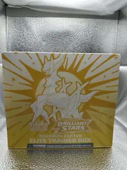 Pokemon TCG Sword & Shield Brilliant Stars Pokemon Center Elite Trainer Box - Image 1