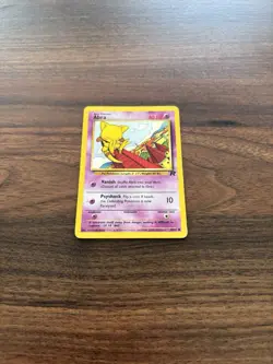 Abra Team Rocket Common Pokemon TCG 49/82 LP - Image 2
