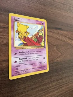 Abra Team Rocket Common Pokemon TCG 49/82 LP - Image 3
