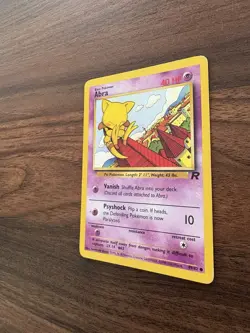 Abra Team Rocket Common Pokemon TCG 49/82 LP - Image 4