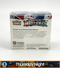 POKEMON TCG SWORD & SHIELD BATTLE STYLES SEALED BOOSTER BOX - Image 2