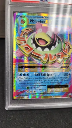2016 M SLOWBRO EX XY EVOLUTIONS POKEMON TCG PSA 10 GEM MINT #27/108 - Image 4