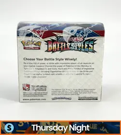 POKEMON TCG SWORD & SHIELD BATTLE STYLES SEALED BOOSTER BOX - Image 2