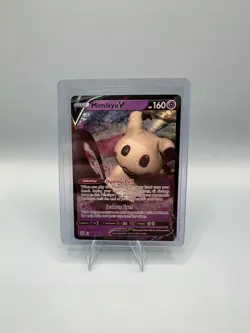 ULTRA RARE Mimikyu V 062/163 SWSH Battle Styles Pokemon TCG Holo Foil - NM - Image 1