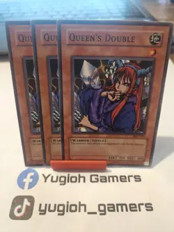 Yu-Gi-Oh Queen's Double X3 MRD Common Light Played - Image 1