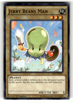 Jerry Beans Man (Shatterfoil) BP03-EN001 1st Edition Shatterfoil Rare Battle Pac - Image 1