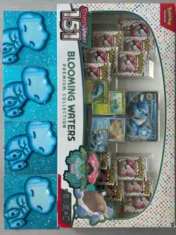 Pokemon 151 Blooming Waters Premium Collection NEW Sealed + BONUS - Image 1