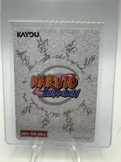 PSA Magazine x Kayou Exclusive NARUTO Uzumaki PROMO CARD NRSA-PR-003 - Image 2