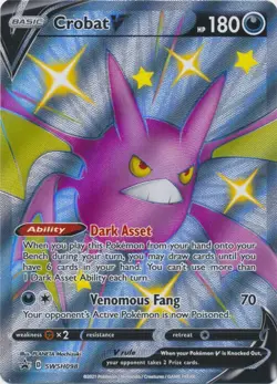 Crobat V SWSH098 Sword & Shield Promo Pokemon TCG - Image 1