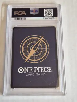 2024 One Piece OP09 EN Wanted Alternate Art #051 Buggy PSA 10 - Image 2