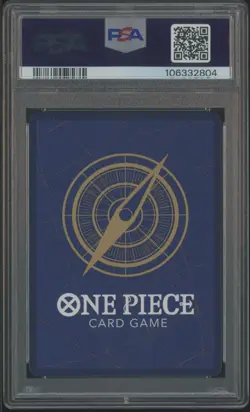 2024 One Piece OP09 EN Manga Alternate Art #051 Buggy PSA 10 GEM MINT - Image 3