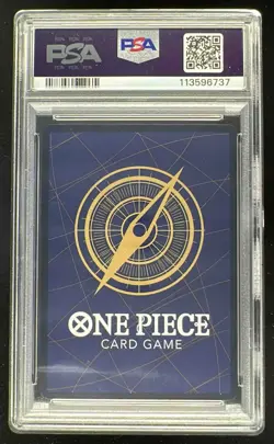 2024 One Piece OP09 EN Wanted Alternate Art #051 Buggy PSA 10 - Image 2