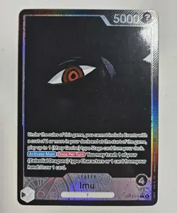 IMU (Alt Art) OP13-079 Carrying On His Will One Piece Card Game NM - Image 1