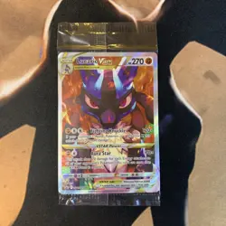 Lucario VSTAR Crown Zenith SWSH291 Black Star Promo Pokemon Card Sealed - Image 1