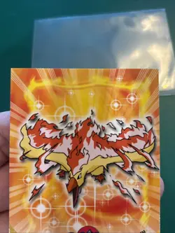 Pokemon Card Moltres #146 Topps Series 3 Blue Logo Vintage TCG Old School Fire - Image 3