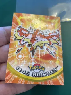 Pokemon Card Moltres #146 Topps Series 3 Blue Logo Vintage TCG Old School Fire - Image 4