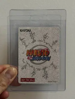 PSA Magazine x Kayou Exclusive NARUTO Uzumaki PROMO CARD December NEW IN HAND!! - Image 3