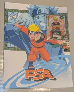 PSA Magazine x Kayou Exclusive NARUTO UZUMAKI PROMO CARD + Magazine Base Cover - Image 1