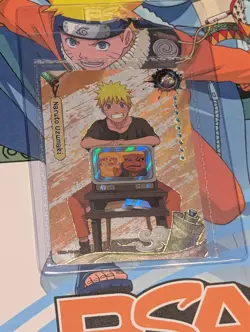 PSA Magazine x Kayou Exclusive NARUTO UZUMAKI PROMO CARD + Magazine Base Cover - Image 2