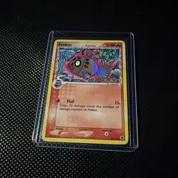 Pokemon Card - Feebas Dragon Frontiers Stamped 49/101 Common Reverse Holo - Image 1
