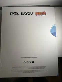 PSA Magazine (Dec. 2025) x Kayou Exclusive NARUTO UZUMAKI Shippuden PROMO CARD - Image 2