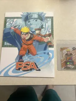 PSA Magazine x Kayou Exclusive NARUTO UZUMAKI PROMO CARD and Magazine Base Cover - Image 1