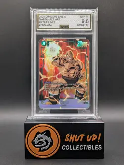 Nappa FB04-064 SR Alt Art Foil Dragon Ball Super Card Fusion World TCG AGS 9.5 - Image 1