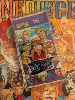 One Piece Hyper Battle Carddass Masters Series Vol. 2 Pack Unopened Rare Card - Image 1