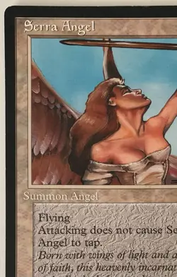 Magic The Gathering MTG SERRA ANGEL Promo 6x9 Oversize Jumbo Card! - Image 2