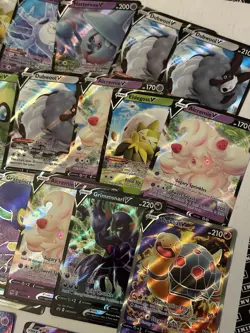 Pokemon V Card Lot Of 35 SWSH NM/MINT Evolving Skies Fusion Strike & More - Image 3