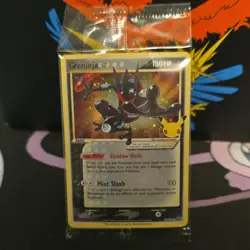 Pokemon Greninja Star 130 HP Promo Holo SWSH144 SWSH: Sword & Shield Card - Image 1