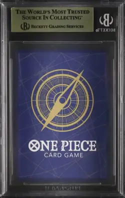 WANTED Alt Art Shanks One Piece OP09 Emperors/New World SP Japanese #004 BGS 9.5 - Image 2