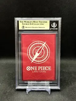 One Piece - Shanks OP09-001 - Leader Alt Art -Emperors in the New World -BGS 9.5 - Image 2