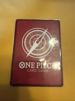 One Piece TCG SHANKS Alt Art OP09-001 L Emperors In The New World Leader NM - Image 2