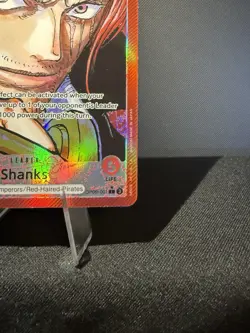 Shanks OP09-001 Leader Parallel Alt Art One Piece Card Emperors in the New World - Image 4